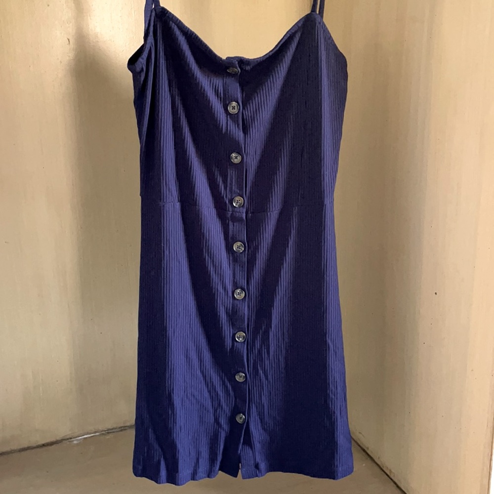 TopShop Womens ribbed knit dress